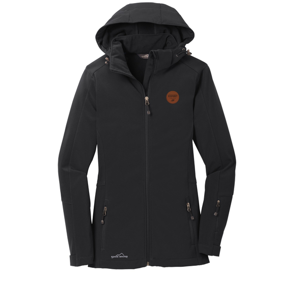 EB537 - Eddie Bauer® Ladies Hooded Soft Shell Parka