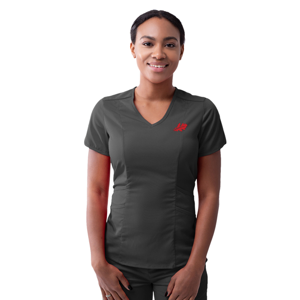 P7002 - Adar Pro Women's Tailored V-Neck Top