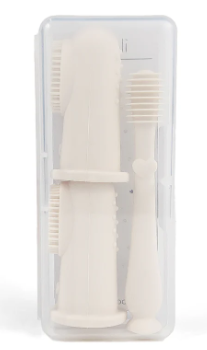 (3pc) Oral Care Set for Baby (Ivory) 3m+